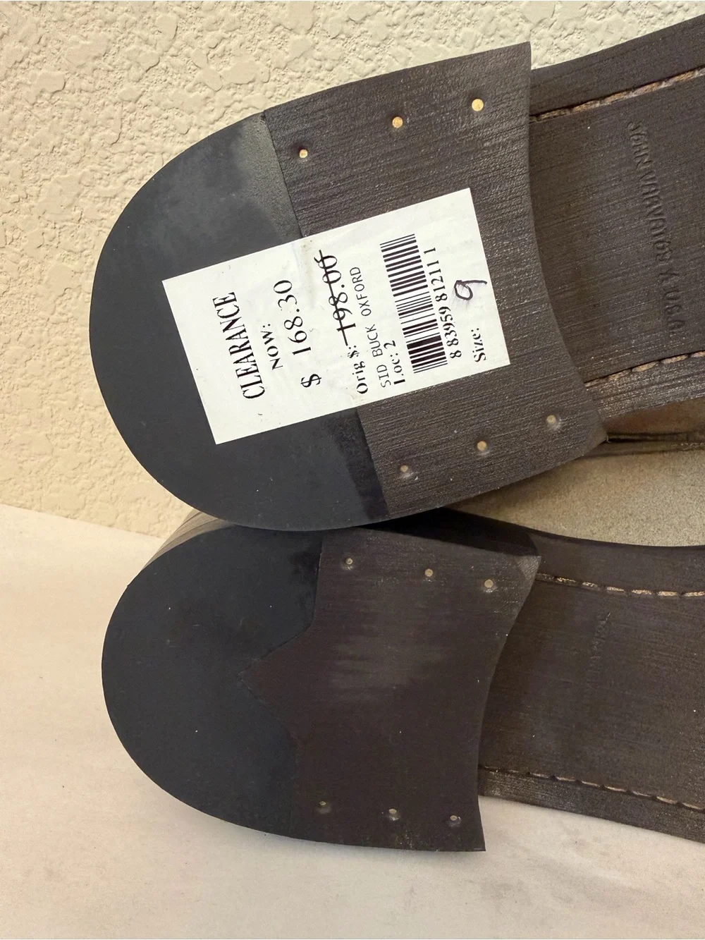 John Varvatos refined suede